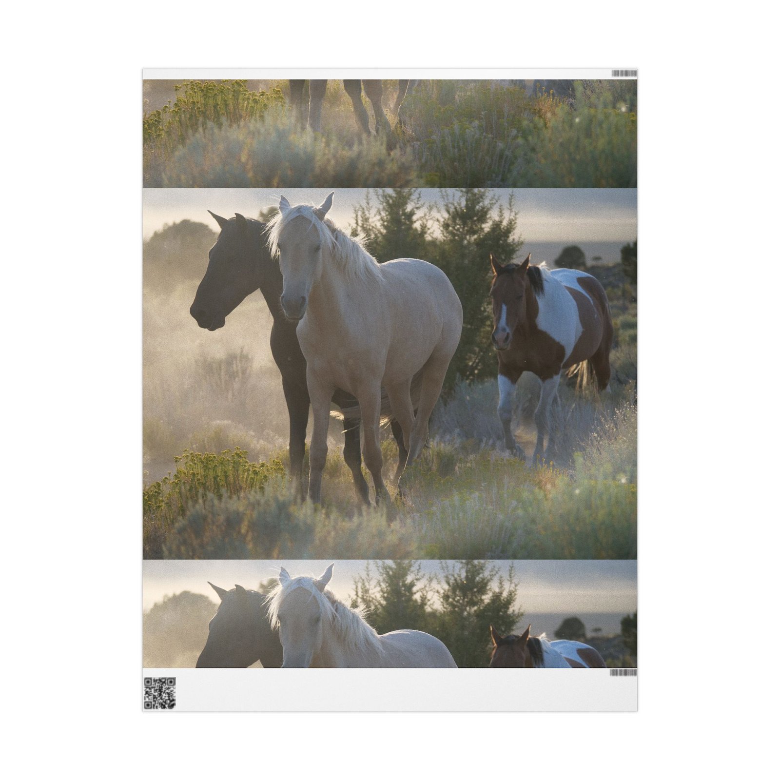 Wrapping Papers - Wild Horses Trail Wilderness Design - Image 5