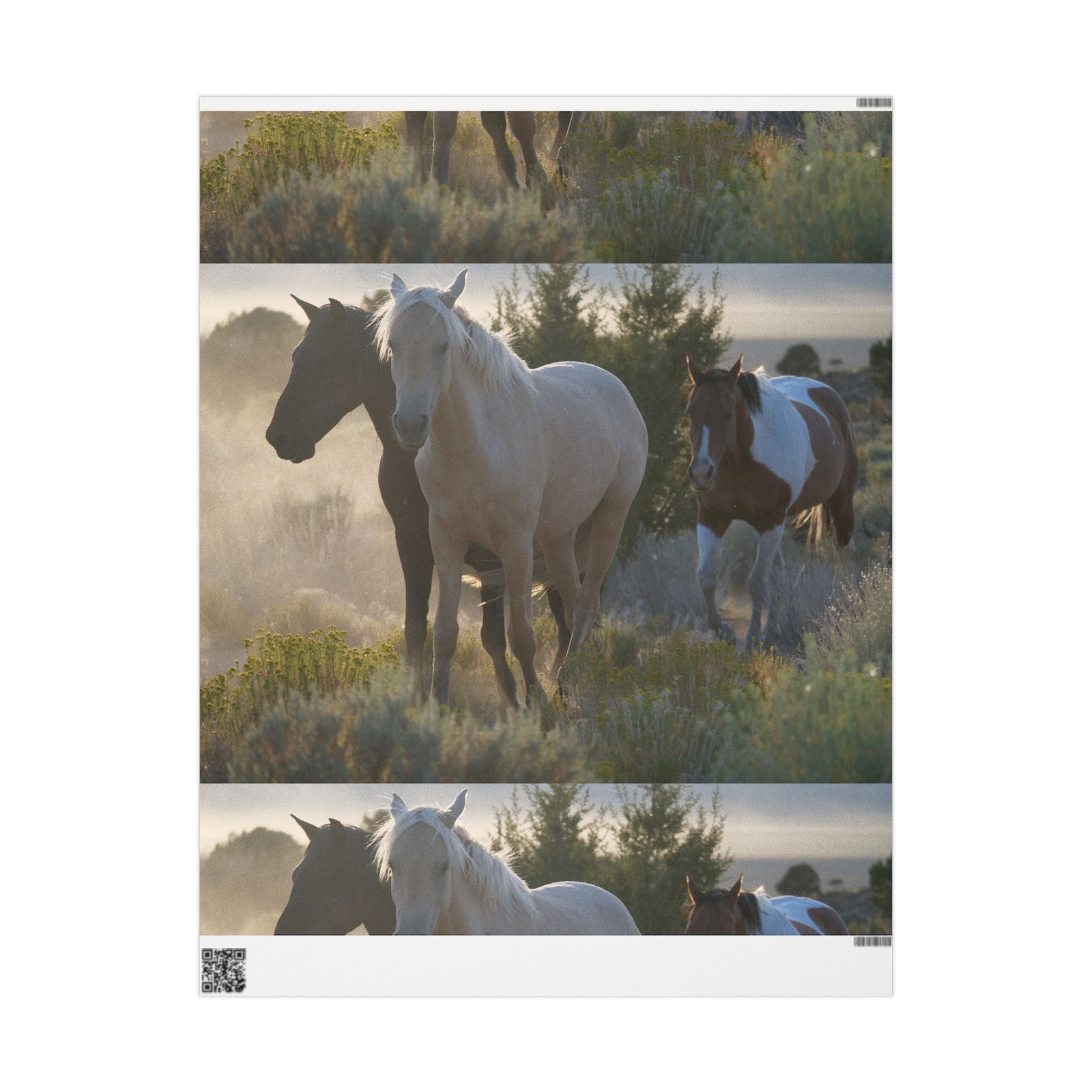 Wrapping Papers - Wild Horses Trail Wilderness Design