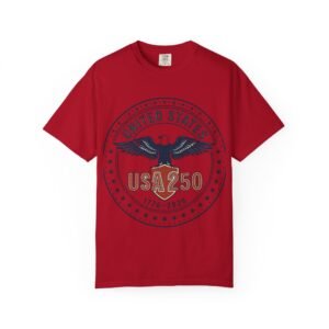 USA 250 Eagle T-Shirt — 1776–2026 Bicentennial Commemorative Tee